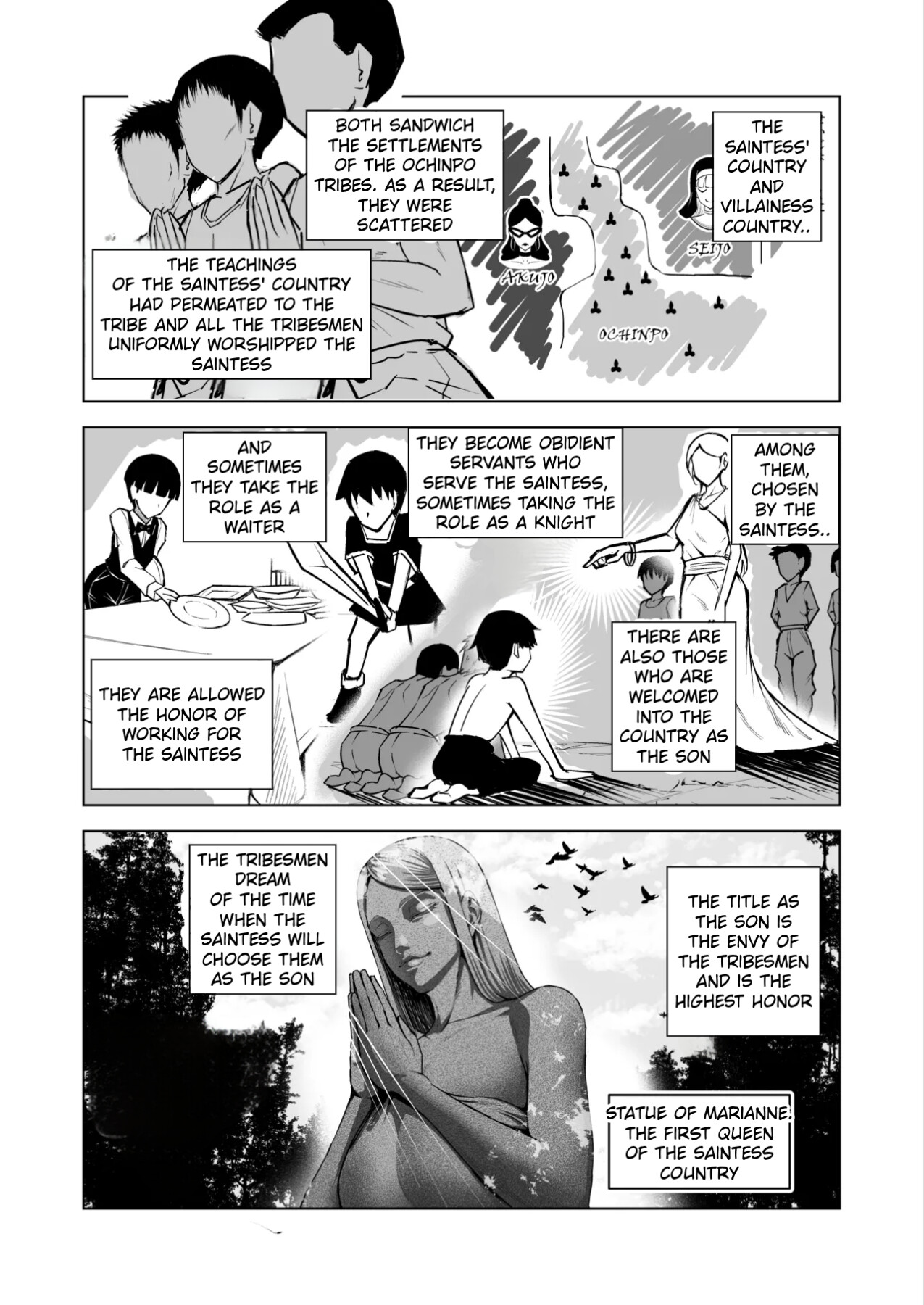 Hentai Manga Comic-A Dick Slave in a Land of Wicked Women-Read-17
